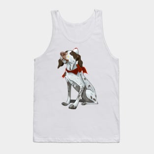 Cute German Shorthaired Pointer Drawing Tank Top